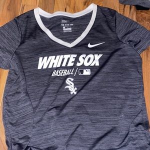 sox baseball athletic v neck